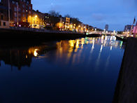 The Liffey and Halfpenny Bridge