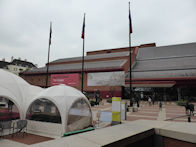 British Library forecourt
